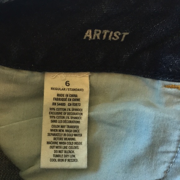 AEO | Artist Bootcut Stretch Denim Jean size 6 - Picture 6 of 6